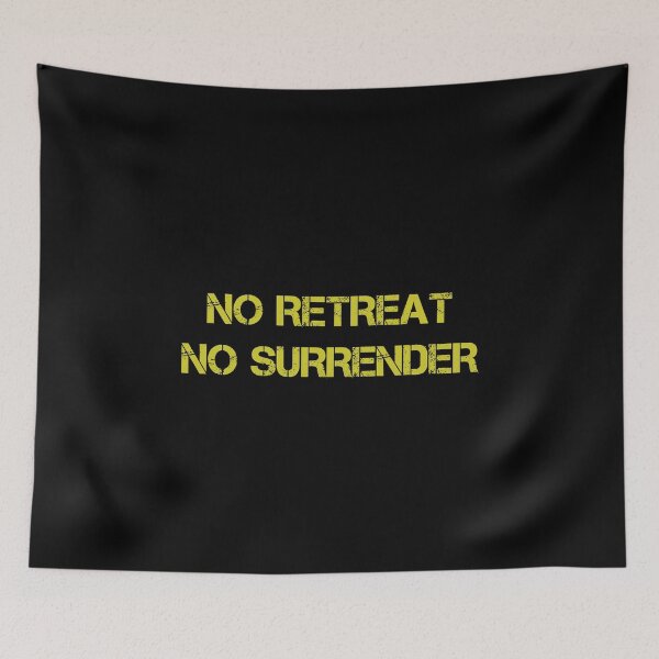 Item preview, No Retreat No Surrender designed and sold by VicFreedomind.