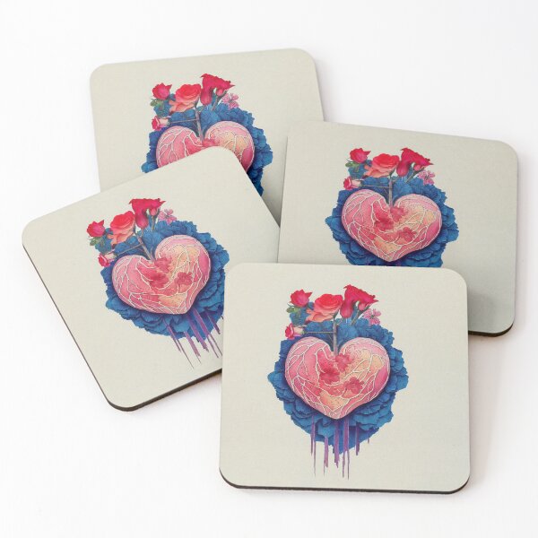 Item preview, Blooming heart designed and sold by wordseater.