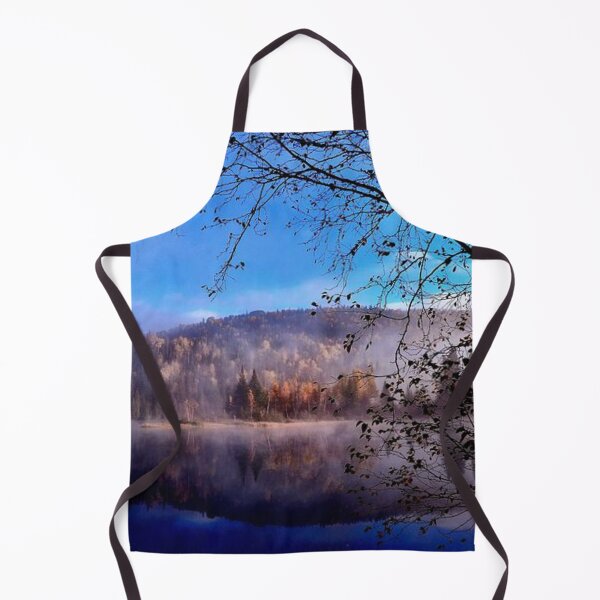Item preview, Beautiful autumn forests view by the lakeside  designed and sold by Durgaa D.