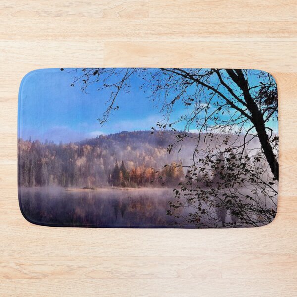 Item preview, Beautiful autumn forests view by the lakeside  designed and sold by Durgaa D.