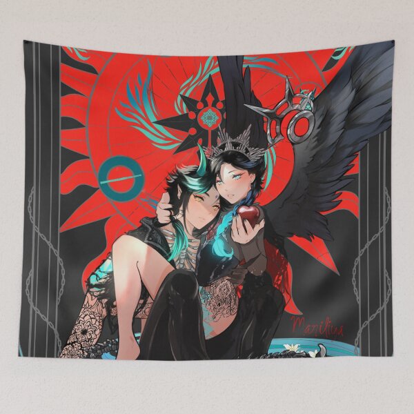 Item preview, xiaoven - genshin impact designed and sold by Mari-Firefly.
