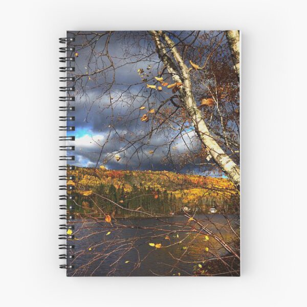 Item preview, Beautiful autumn forests view by the lakeside  designed and sold by Durgaa D.