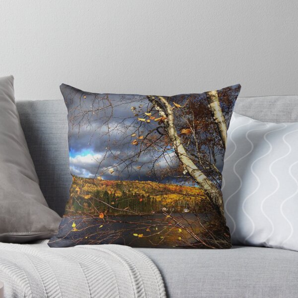 Item preview, Beautiful autumn forests view by the lakeside  designed and sold by Durgaa D.