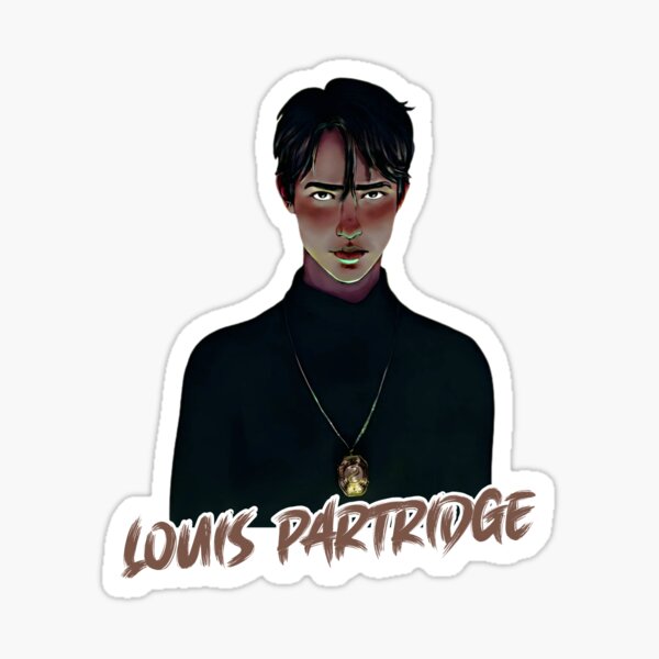 Louis Partridge  Sticker for Sale by LeahandBella