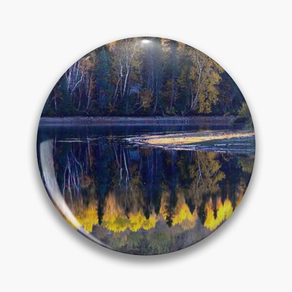 Item preview, Beautiful autumn forests view by the lakeside  designed and sold by Durgaa D.