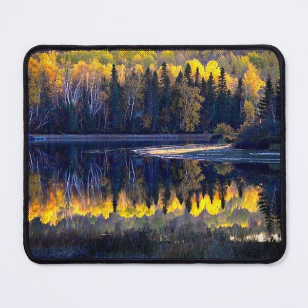 Item preview, Beautiful autumn forests view by the lakeside  designed and sold by Durgaa D.