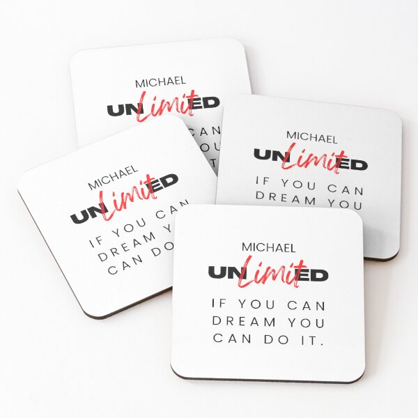 Item preview, MICHAEL NAME SHIRT: MICHAEL UNLIMITED DESIGN. IF YOU CAN DREAM YOU CAN DO IT.  designed and sold by AlexRelax.