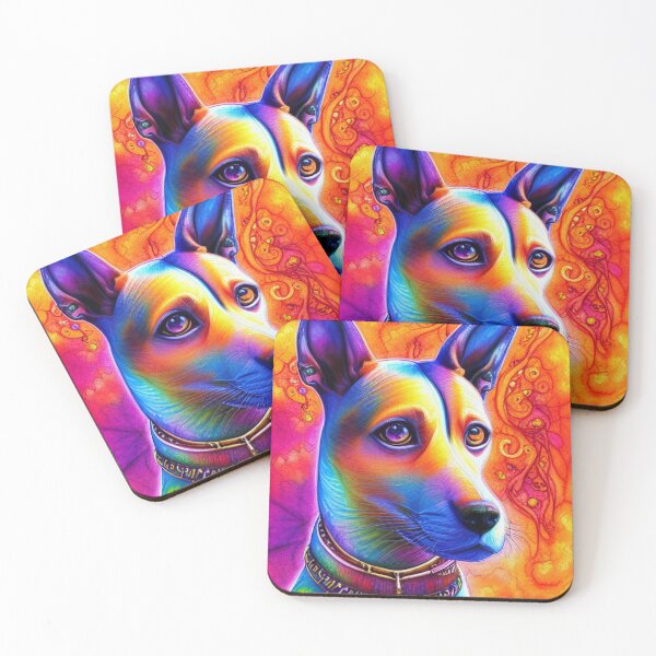 Item preview, Tribal Basenji Dog Art 1` designed and sold by DiatomDesigns.