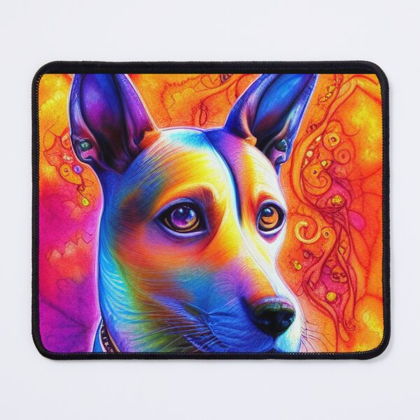 Item preview, Tribal Basenji Dog Art 1` designed and sold by DiatomDesigns.