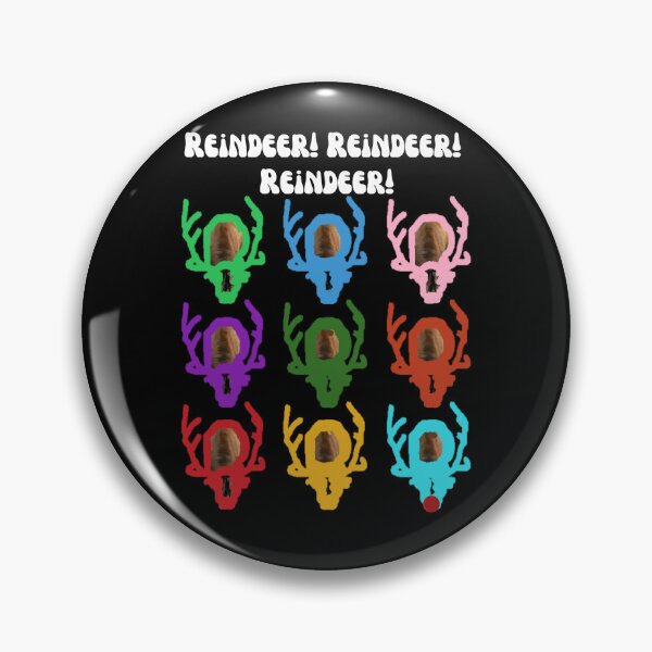 Item preview, Reindeer! Reindeer! Reindeer! with the Reindeer Team: Dasher, Dancer, Prancer, Vixen, Comet, Cupid, Donner, Blitzen, Rudolph designed and sold by Cowboy Folly.