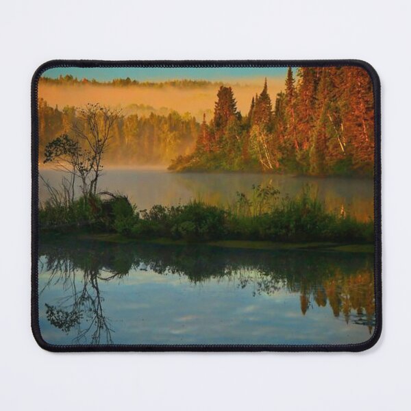 Item preview, Beautiful autumn forests view by the lakeside designed and sold by Durgaa D.