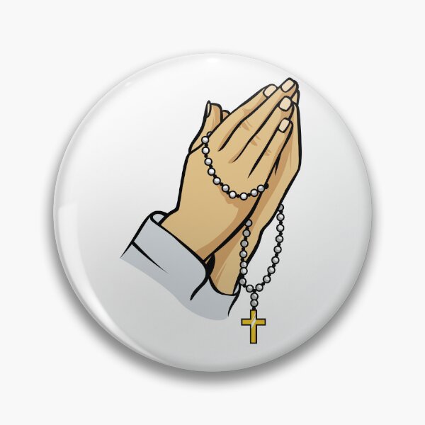 Item preview, PRAYING HANDS WITH ROSARY. A Christian gift Ideas designed and sold by kelsether.