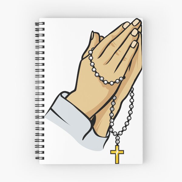 Item preview, PRAYING HANDS WITH ROSARY. A Christian gift Ideas designed and sold by kelsether.
