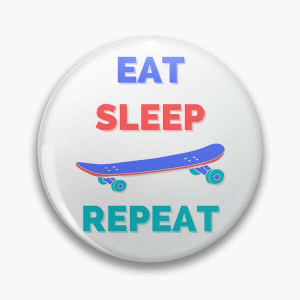 Item preview, Eat Sleep Skate Repeat - Eat Sleep Repeat Funny Quote designed and sold by WisdomInspired.