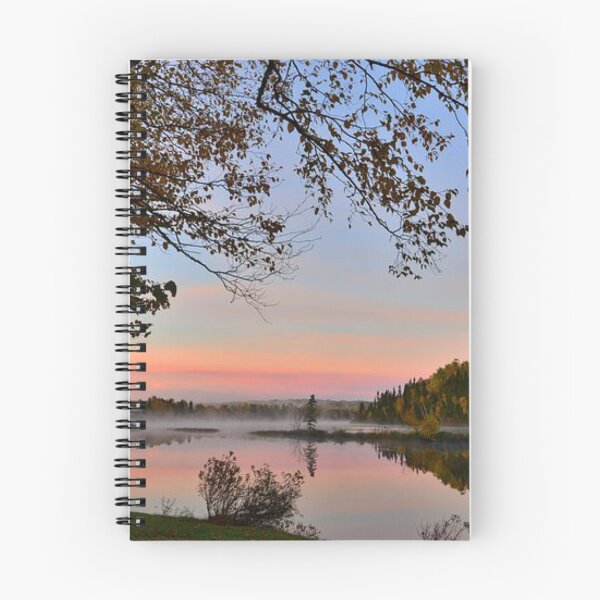 Item preview, Beautiful autumn forests view by the lakeside  designed and sold by Durgaa D.