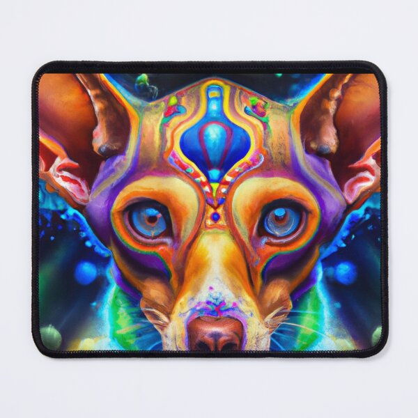 Item preview, Tribal Basenji Dog Art 4 designed and sold by DiatomDesigns.
