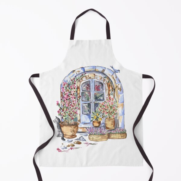 Item preview, Antique Arched Door Watercolor designed and sold by Flowersforbear.