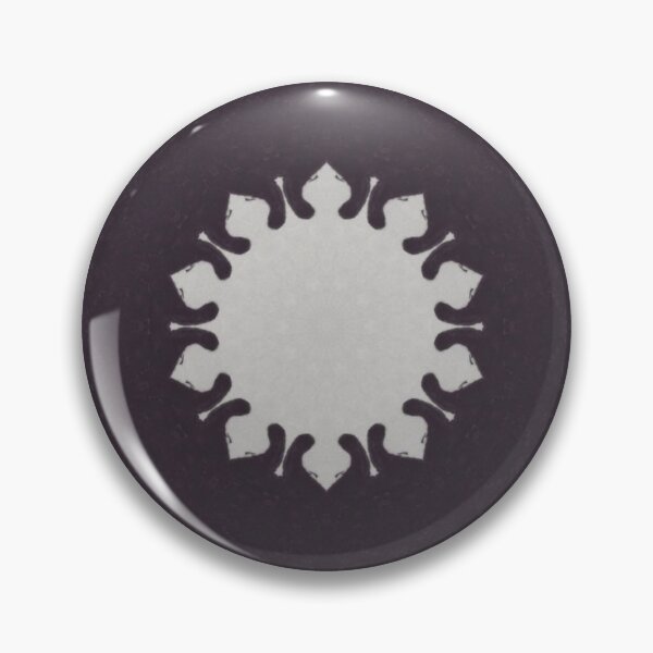 Item preview, 44202- Monochrome Vintage Gothic Ink Kaleidoscope Design designed and sold by 44scarab.