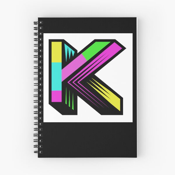 Item preview, Colorized letter K Initial  designed and sold by RemieJames.