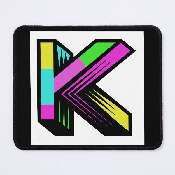 Item preview, Colorized letter K Initial  designed and sold by RemieJames.