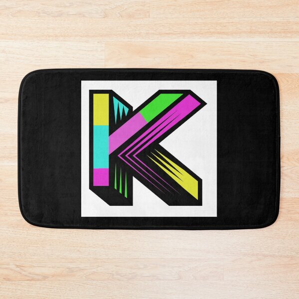 Item preview, Colorized letter K Initial  designed and sold by RemieJames.