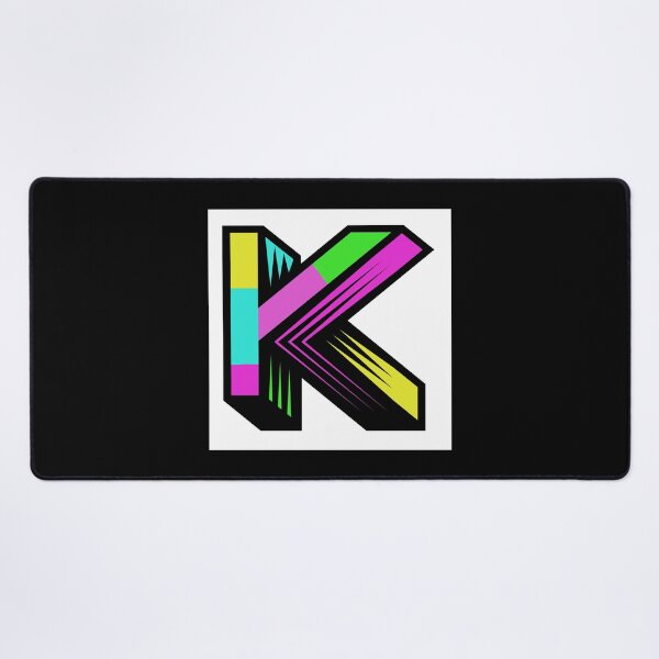 Item preview, Colorized letter K Initial  designed and sold by RemieJames.