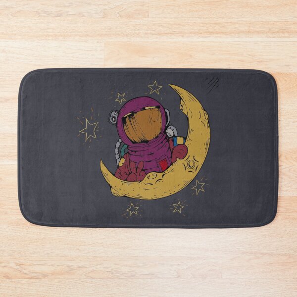 Item preview, Retro Astronaut On Cheese Moon designed and sold by PedroStyle.