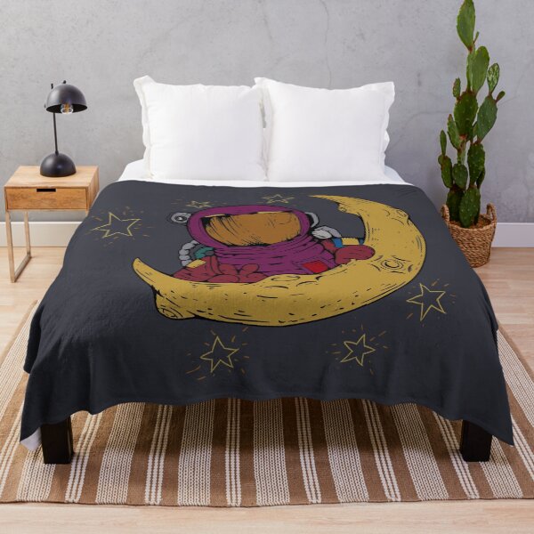 Item preview, Retro Astronaut On Cheese Moon designed and sold by PedroStyle.