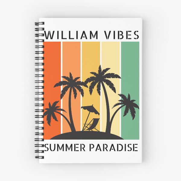Item preview, WILLIAM NAME SHIRT: WILLIAM VIBES SUMMER BEACH PARADISE DESIGN. designed and sold by AlexRelax.