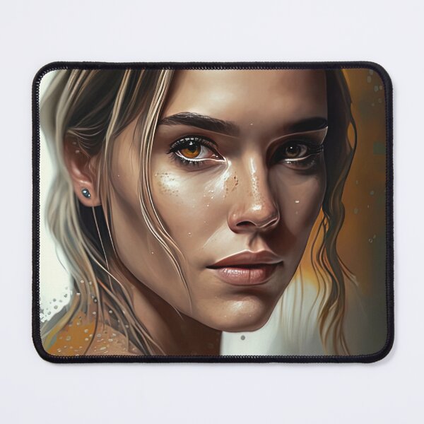 Item preview, honey gold portrait rough paint designed and sold by Jenslemmens.