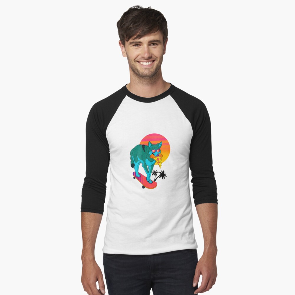 Item preview, Baseball ¾ Sleeve T-Shirt designed and sold by infiniteloup.