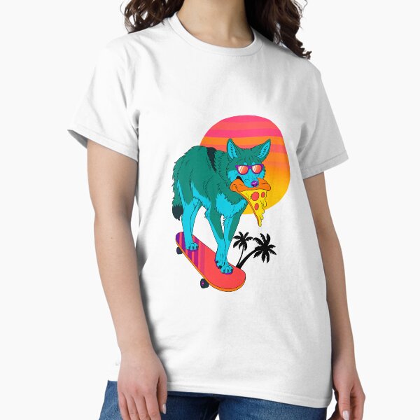 Item preview, Retrowave Coyote designed and sold by Zack Loup.