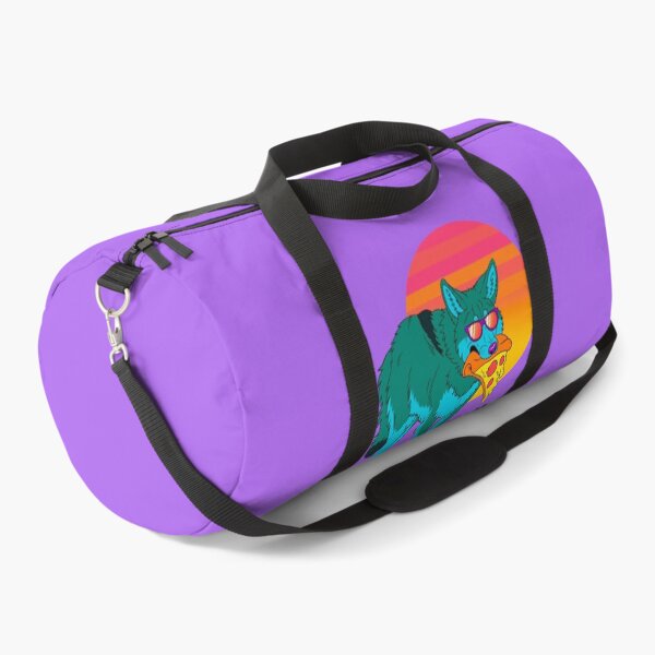 Item preview, Retrowave Coyote designed and sold by Stray Songdog.