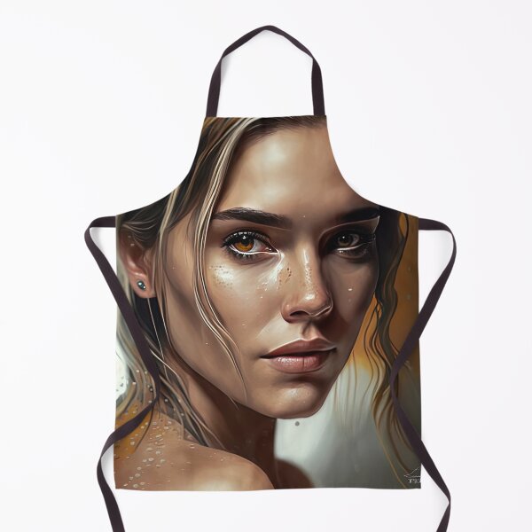 Item preview, honey gold portrait rough paint designed and sold by Jenslemmens.