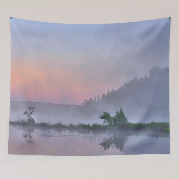 Item preview, Beautiful autumn snowy forests view designed and sold by Durgaa D.