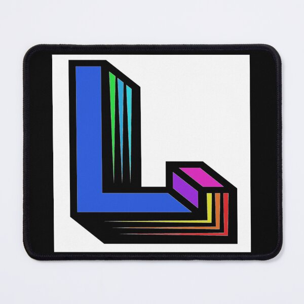 Item preview, Colorized letter L Initial  designed and sold by RemieJames.