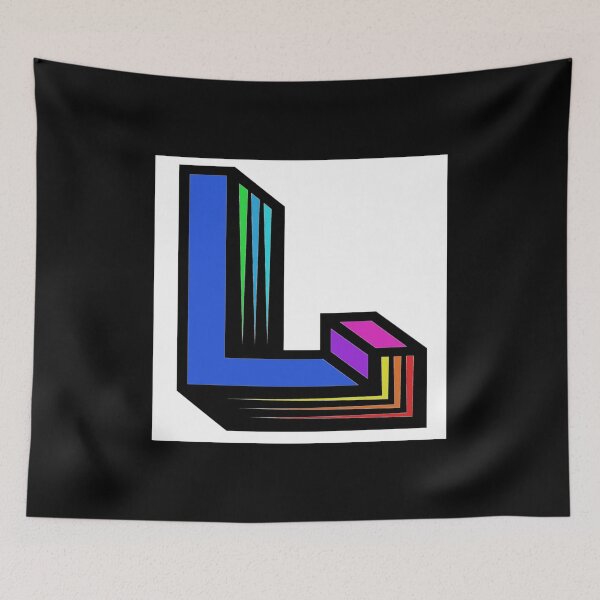 Item preview, Colorized letter L Initial  designed and sold by RemieJames.