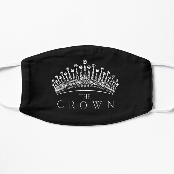 The Crown - Queen, Lady Di, Charles, Royals Flat Mask