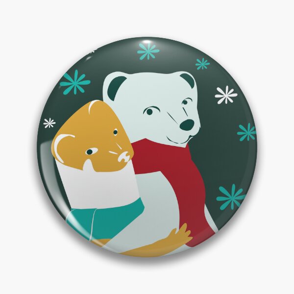 Item preview, Mustelid Christmas Weasel Hugs Dark Teal #2 designed and sold by belettelepink.