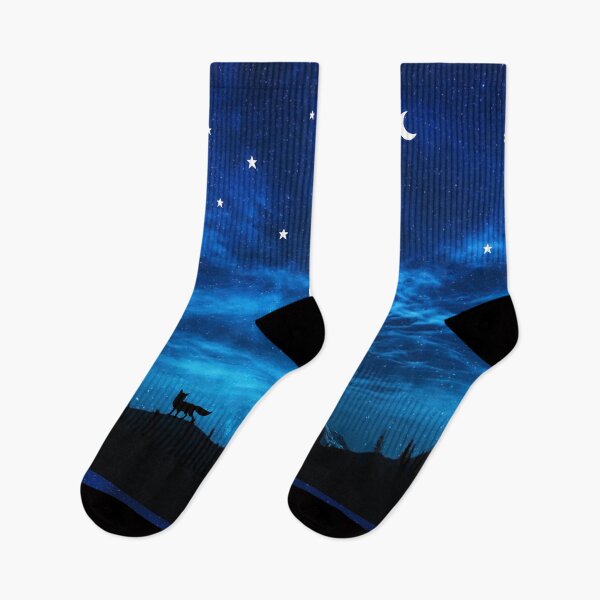 Item preview, Dark and blue sky night with a moon designed and sold by Igmir.