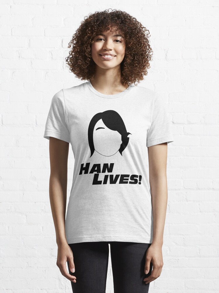 Alternate view of Han Lives! Essential T-Shirt