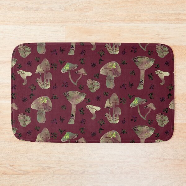 Item preview, Mushroom print designed and sold by shiroi-okami.