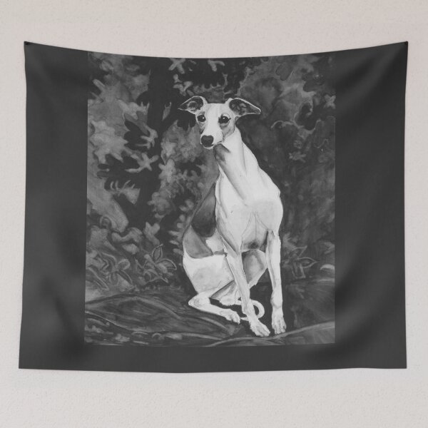 Item preview, Whippet With Soulful Eyes designed and sold by LGOGDEN.