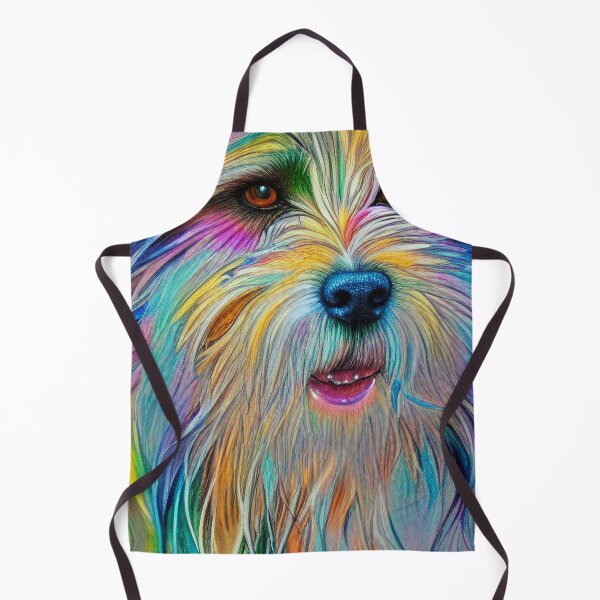 Item preview, Tribal Bearded Collie Dog Art 3 designed and sold by DiatomDesigns.