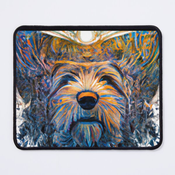 Item preview, Tribal Bearded Collie Dog Art 4 designed and sold by DiatomDesigns.