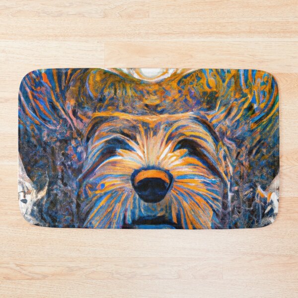 Item preview, Tribal Bearded Collie Dog Art 4 designed and sold by DiatomDesigns.