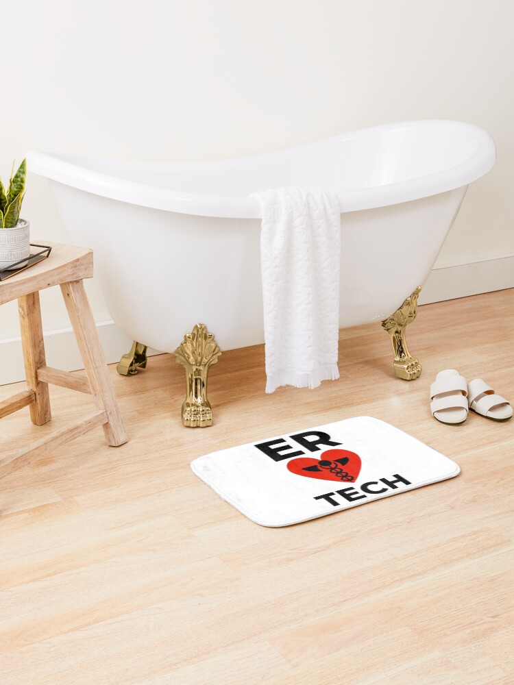Thumbnail 2 of 6, Bath Mat, ER Tech designed and sold by Oreo2020.