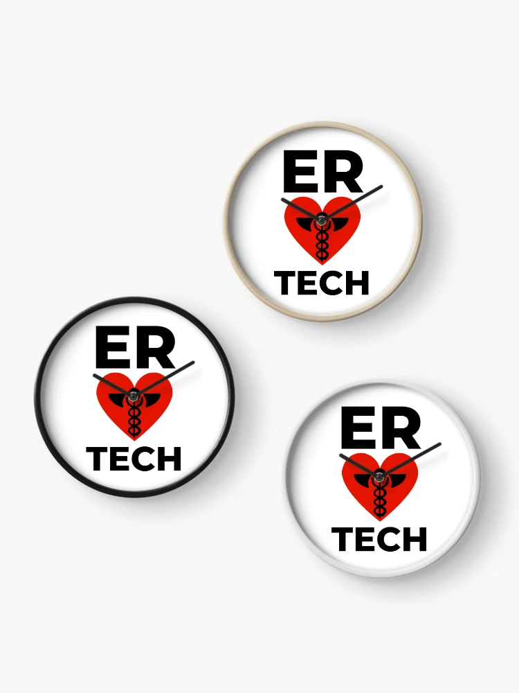 Thumbnail 3 of 4, Clock, ER Tech designed and sold by Oreo2020 Creations.