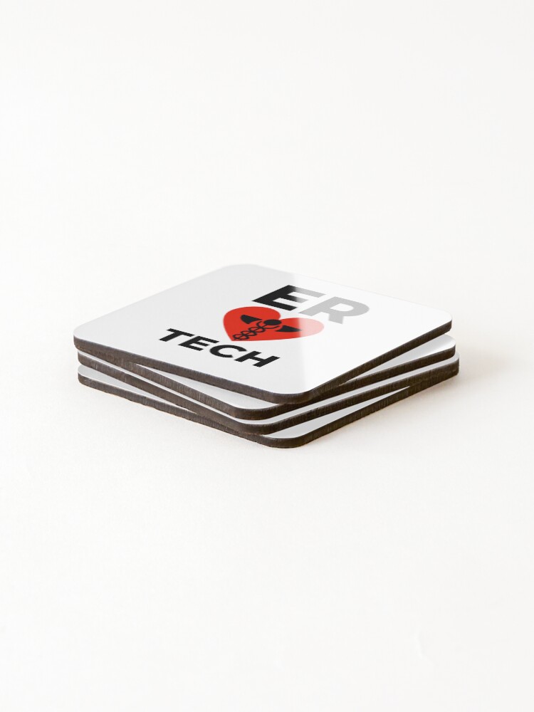 Thumbnail 4 of 5, Coasters (Set of 4), ER Tech designed and sold by Oreo2020.