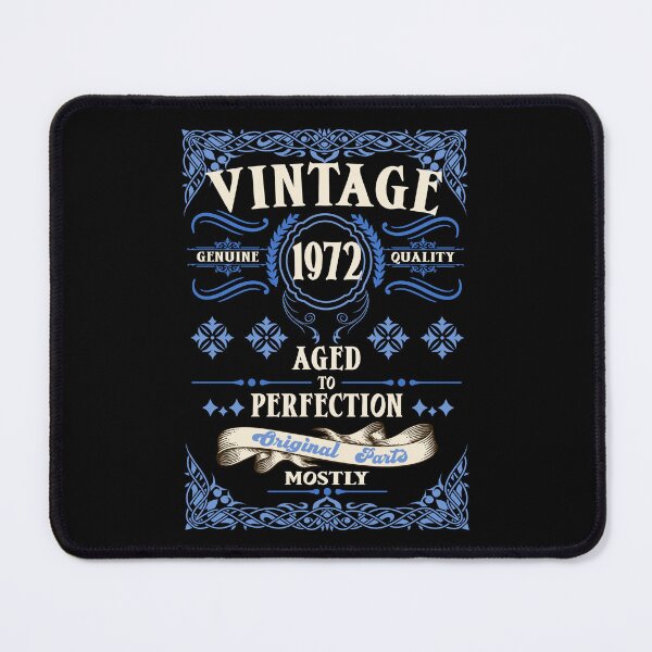 Item preview, Vintage 1972 Genuine Quality Aged to Perfection Original Parts Mostly, Vintage Birthday 1972 designed and sold by orangeblue21.